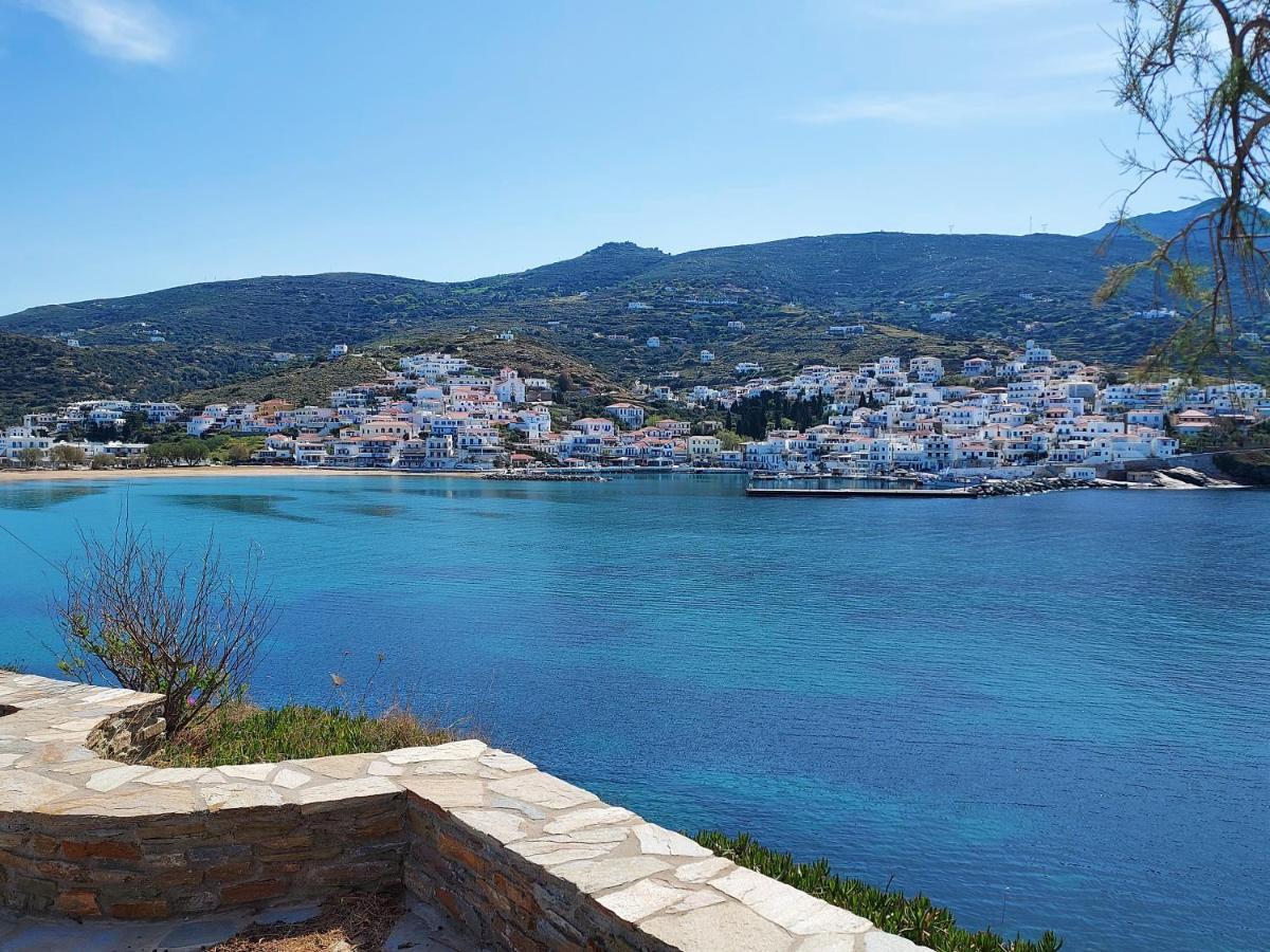 Villa Arni Andros - Βίλα Αρνη Batsíon Exteriér fotografie