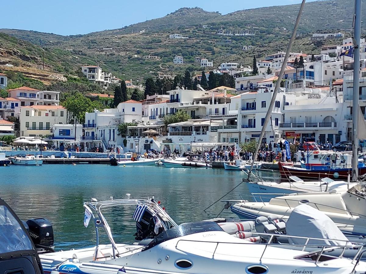 Villa Arni Andros - Βίλα Αρνη Batsíon Exteriér fotografie