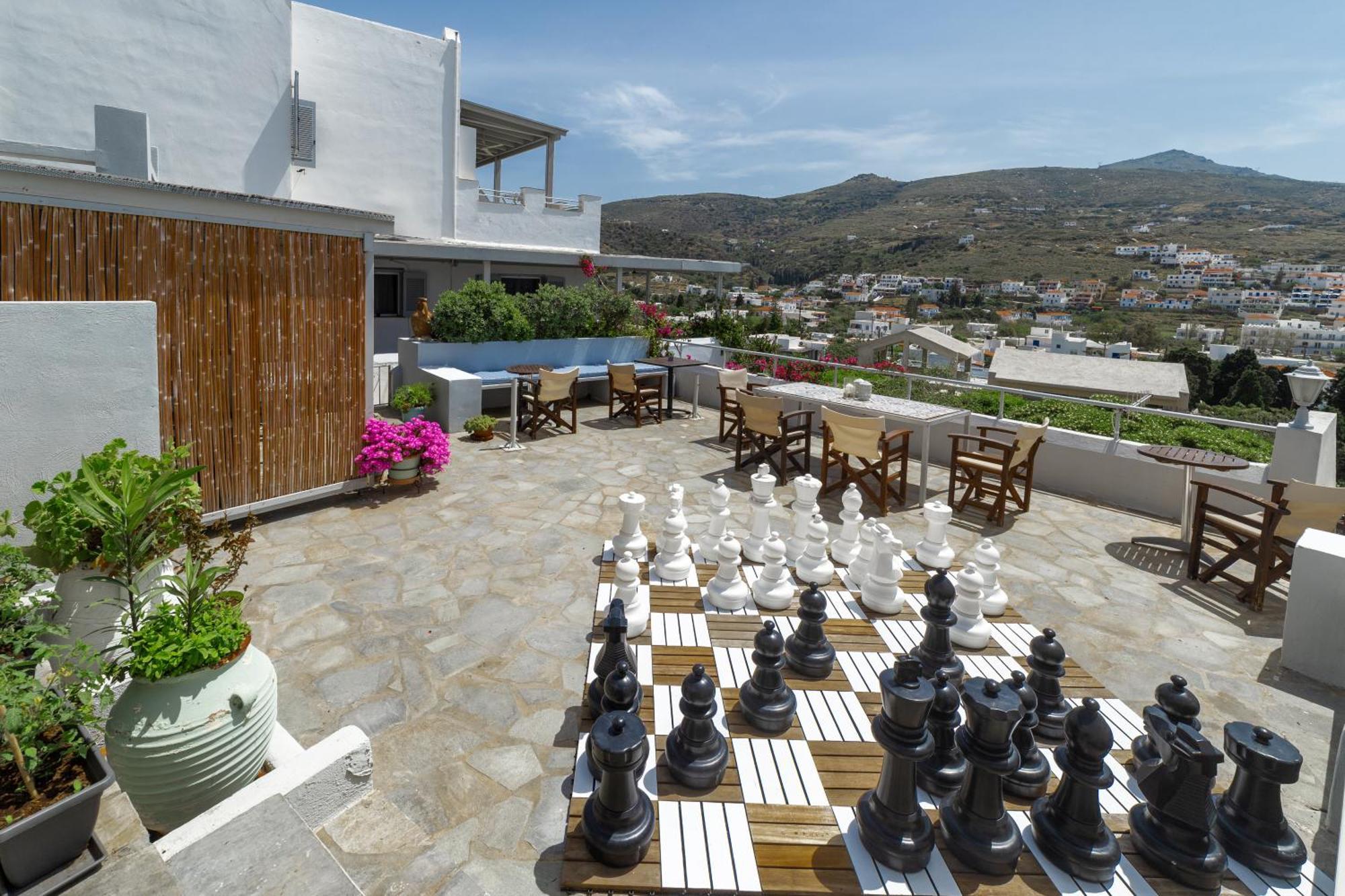 Villa Arni Andros - Βίλα Αρνη Batsíon Exteriér fotografie